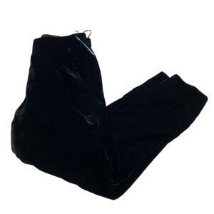 J. Crew Black High Rise Velvet Pants | Regular Size 4